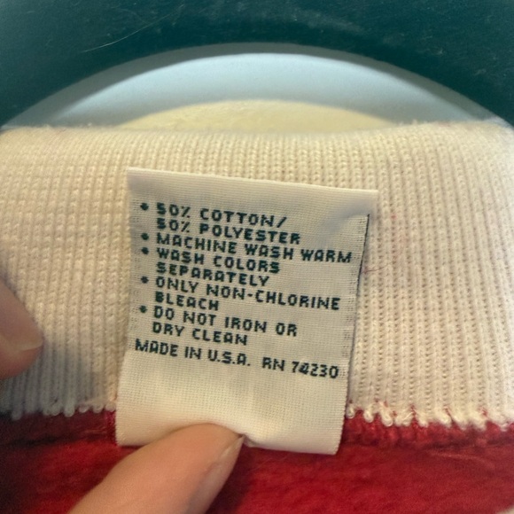 VINTAGE Gopher sport collared teddy bear sweatshirt - Picture 6 of 6